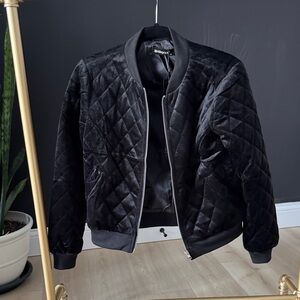 Black Quilted Jacket